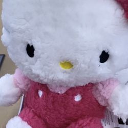 Hello Kitty Plushie With Blanket 