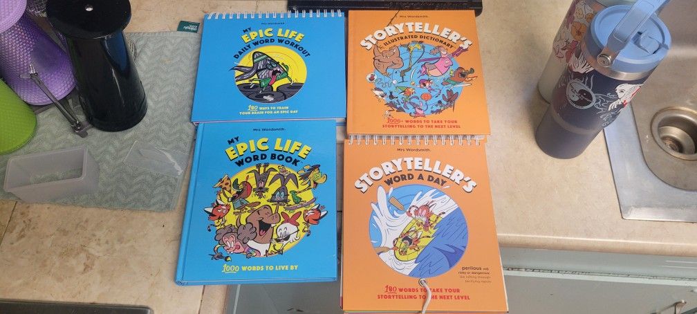 Lot of 4 Mrs. Wordsmith Books