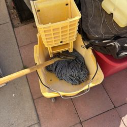 Mop And Bucket