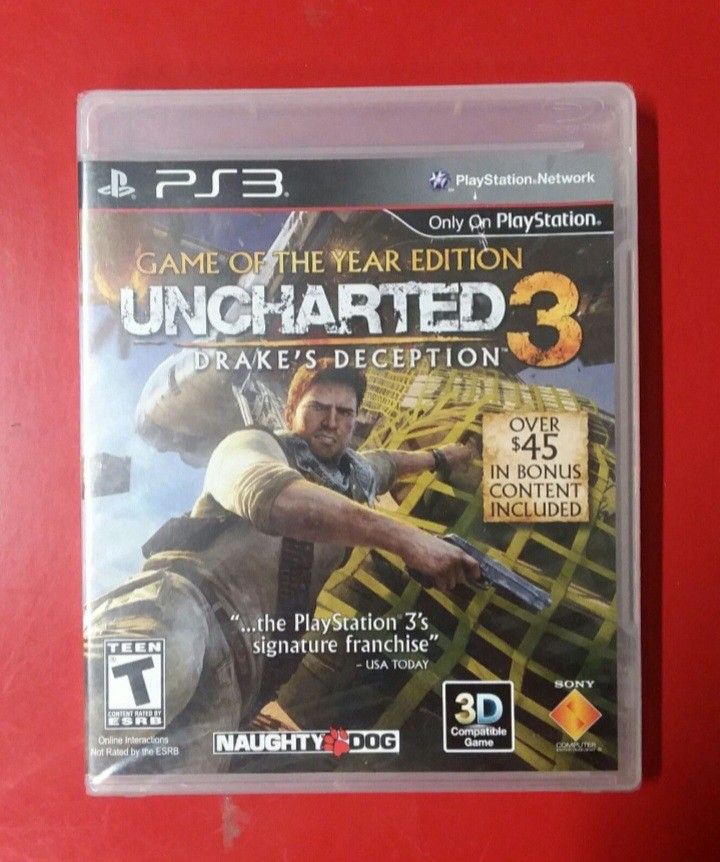 PS3 *NEW Uncharted 3