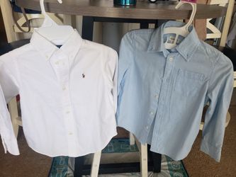 Clean Collard Shirts 3T 4T 5T