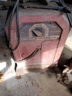Lincoln AC 180 amp arc welder