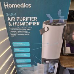 Homesick 2 in 1 air purifier &Humidifier