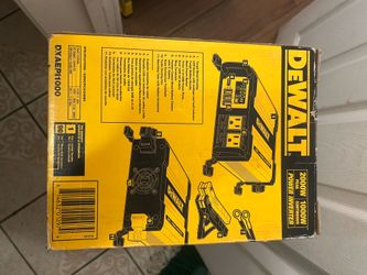 DEWALT 1000-Watt Portable Car Power Inverter with Triple USB Ports $100 Firm