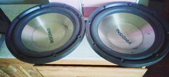12 inch Insignia Subwoofers