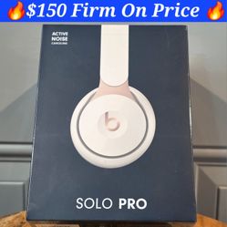 🔥Beats Solo Pro Wireless NC🔥100% Original🔥$150 Firm On Price🔥 New Sealed