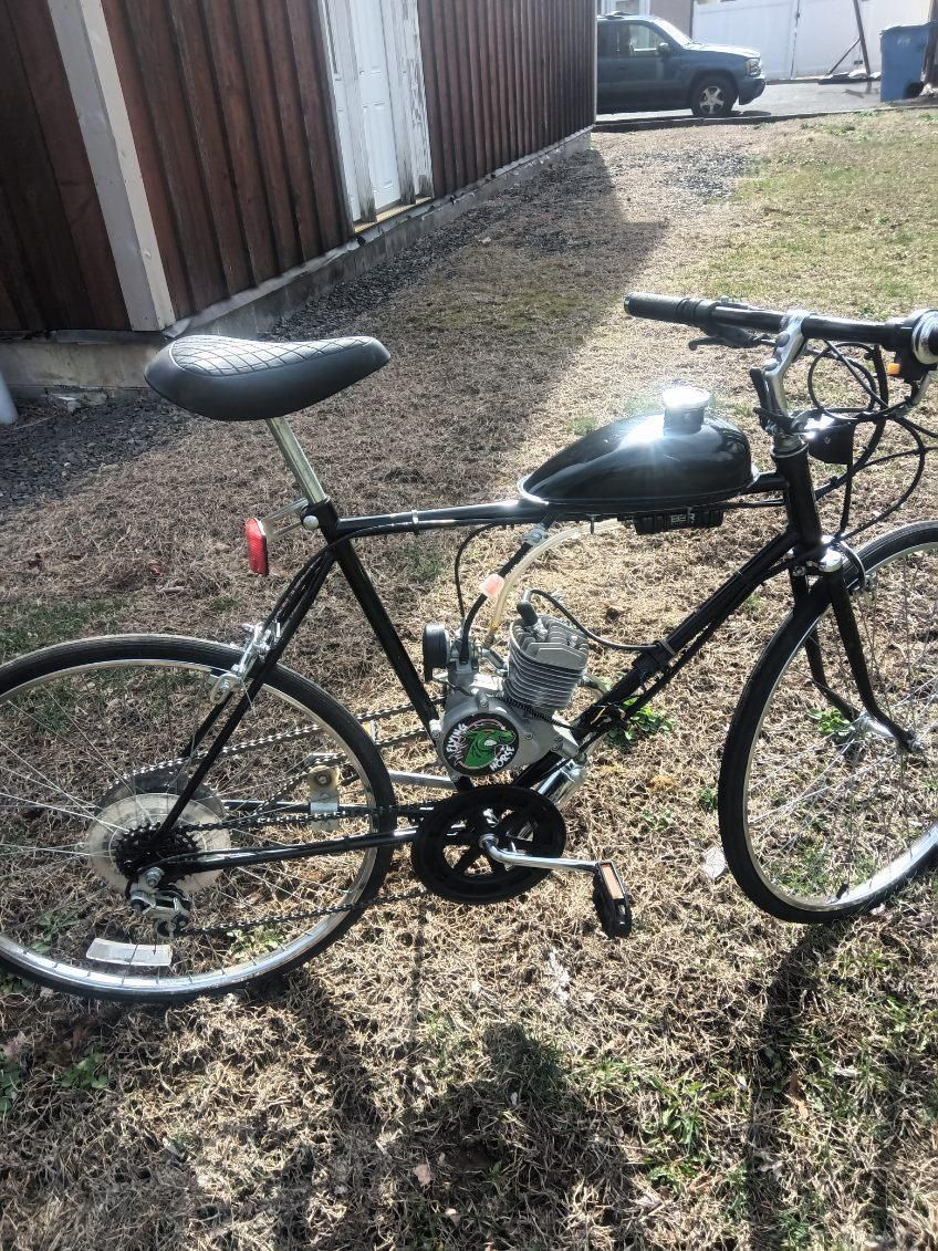 100 CC Motorized  Bicycle/ Cafe Racer