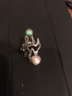 Armenian Sterling silver ring size 8