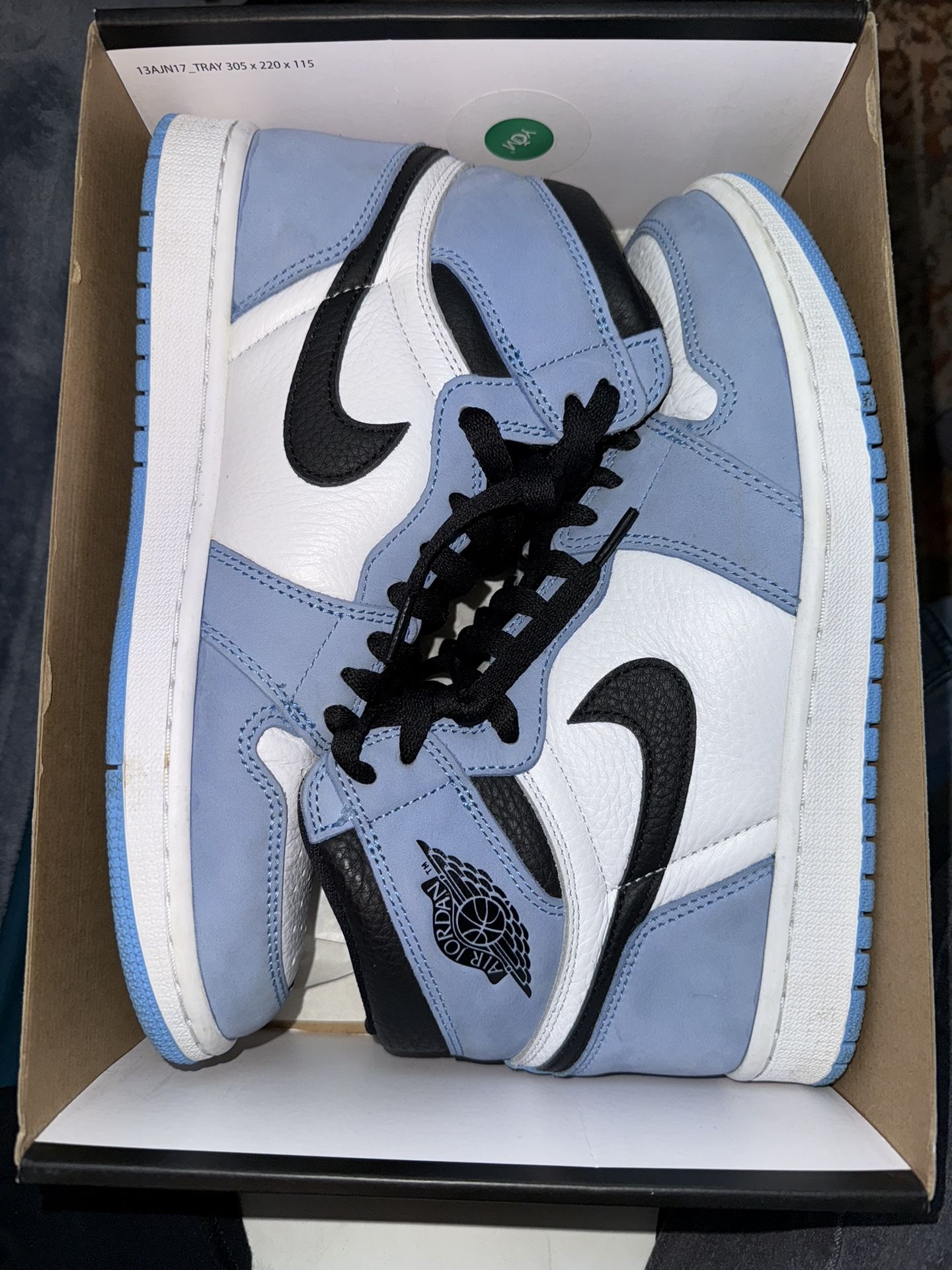 Jordan One Retro Og University Blue