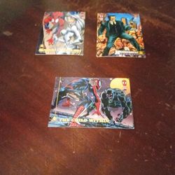 Spiderman 1994 Fleer Marvel/ Three Cards