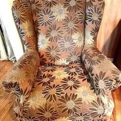 Two Upholstered Armchairs