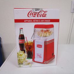 Coca-Cola Hot-Air Electric Popcorn Maker