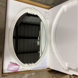 Disney Princess Fairytale White Oval Mirror