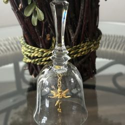England Collectors Society Disney Crystal Character Bell (Tinker Bell) 1980's