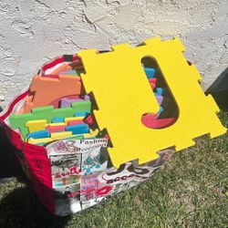 Alphabet Padded Floor Puzzle 