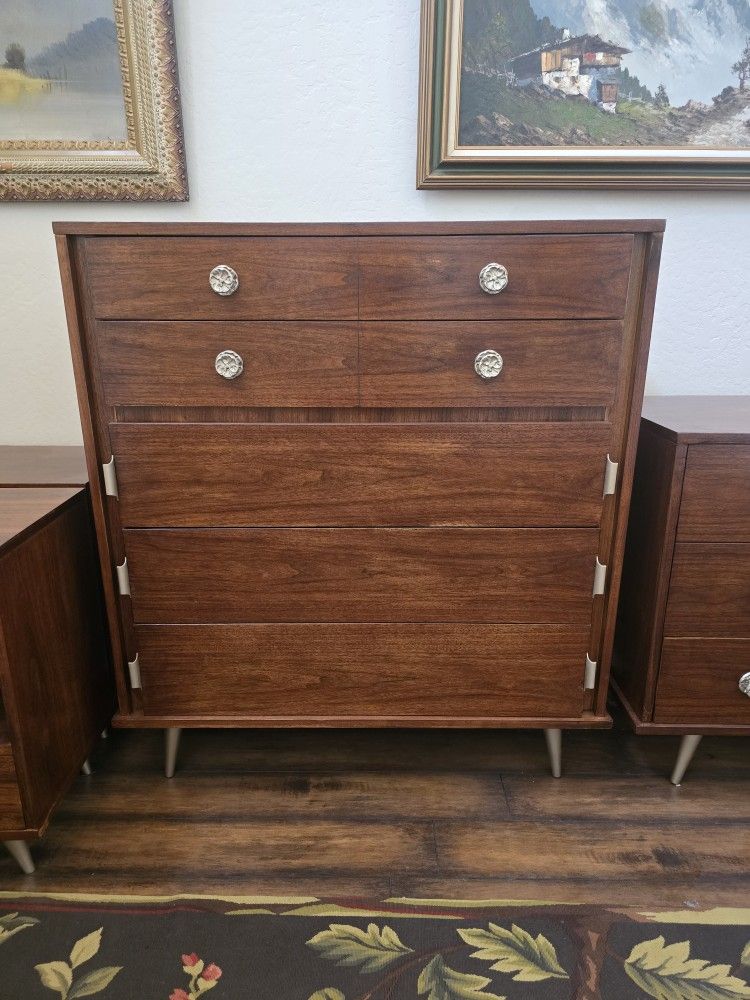Tall MCM Dresser