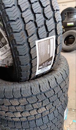 33/1250/20 New Tires AT