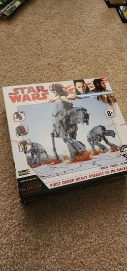Revell Star Wars Snap Tite M-6 Heavy Assault Walker Model Kit Factory Sealed New