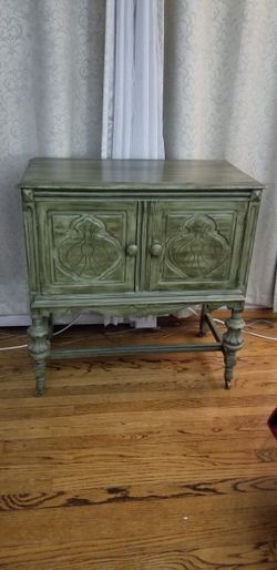 Antique Liquor Cabinet 