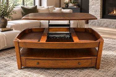 Hammary - Primo Rectangular Lift-Top Cocktail Table