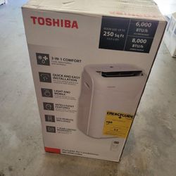 Portable Ac Unit Toshiba 8000 Btu 