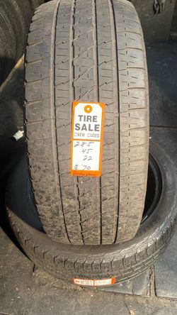 285/45/22 Bridgestone Dueler HL Alenza