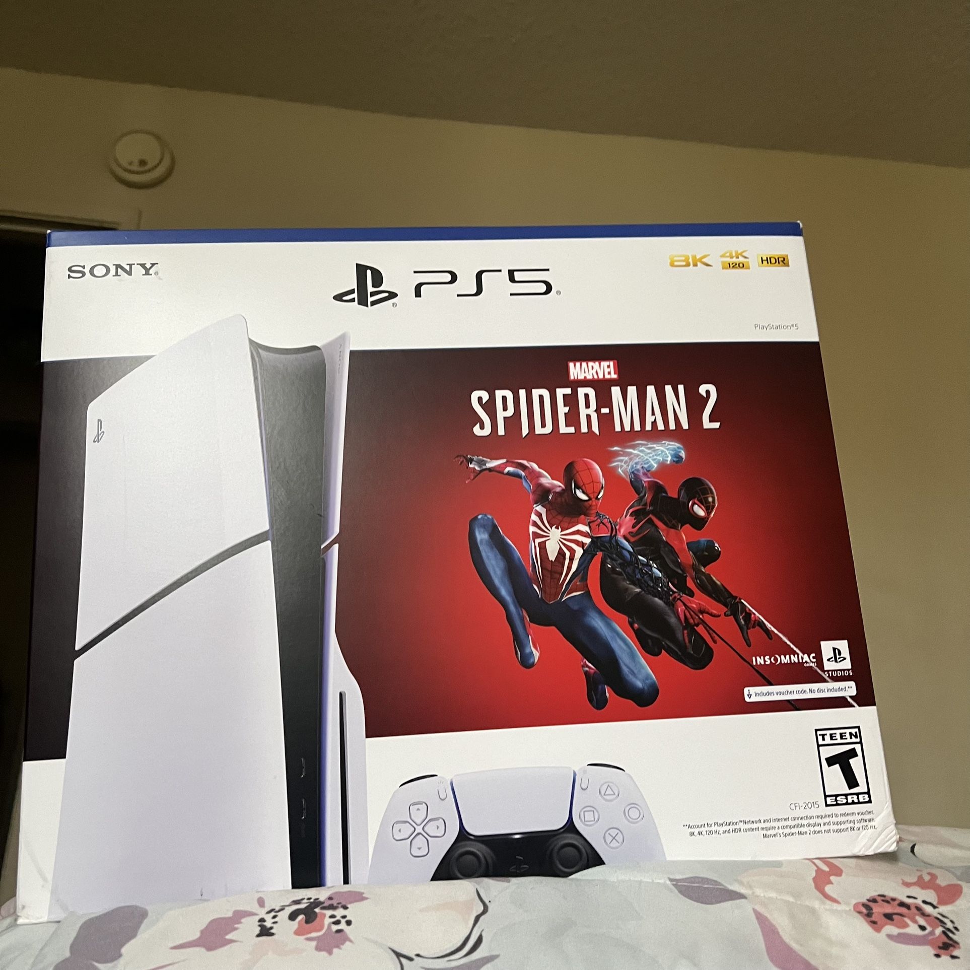 Ps5 Slim Brand New Sealed 1tb With Spider-Man 2 Game