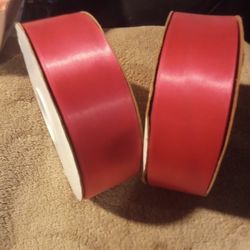 Ribbon Double Sided Shock Pink 1-1/2 X 50 Yd 