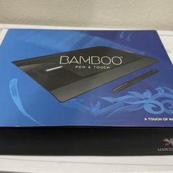 Bamboo Tablet CTH460 with Pen and Cable Used