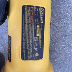 Dewalt angle grinder new