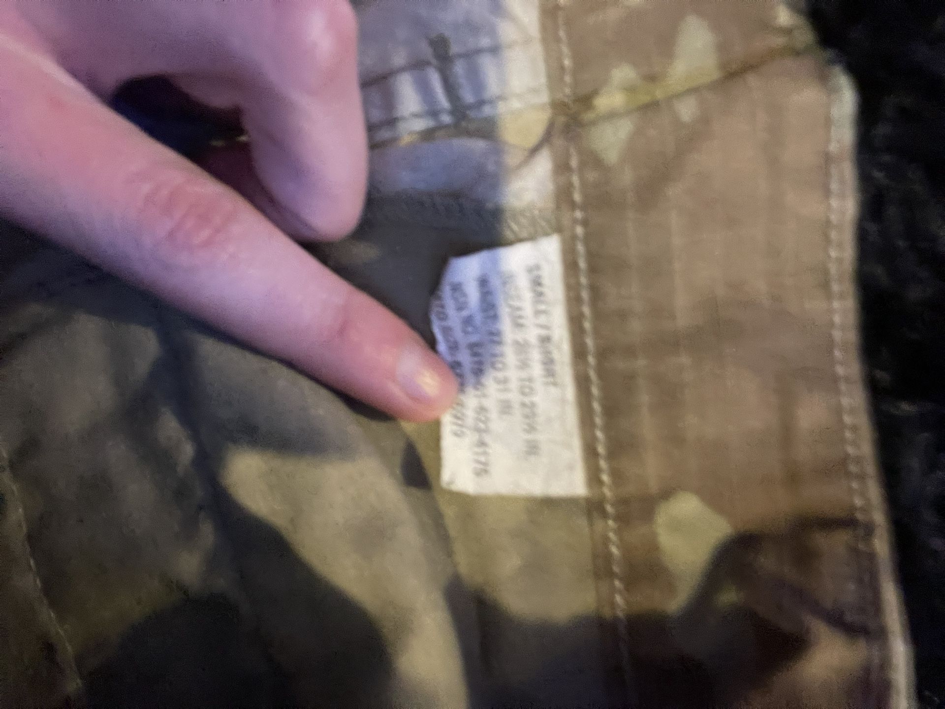 Kids Camo Cargo Pants