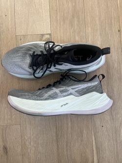 Asics Running Shoes – Size 10.5 Men’s (FF Turbo, Sleek Black & White)