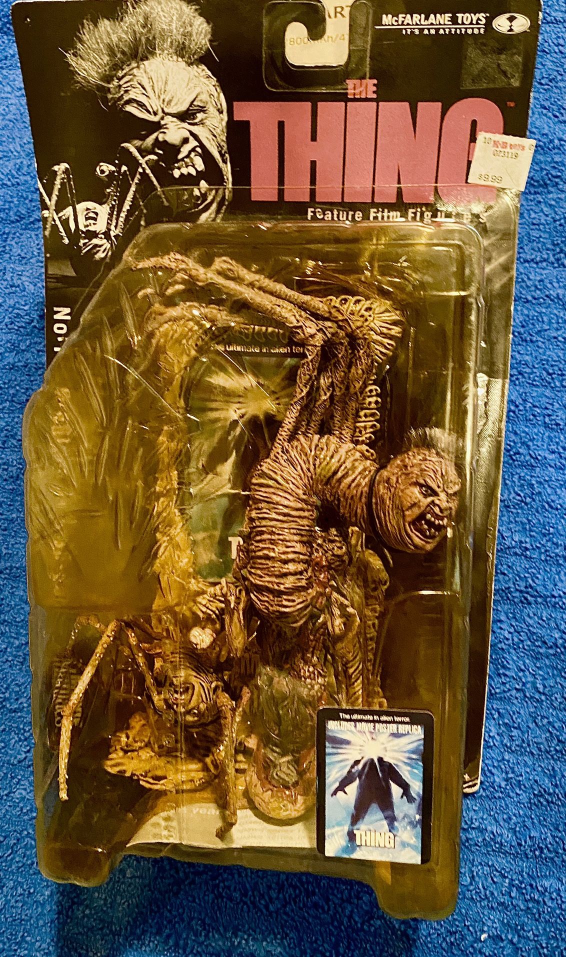 McFarlane The Thing Norris Creature With Spider NIB