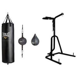 3 station heavy bag