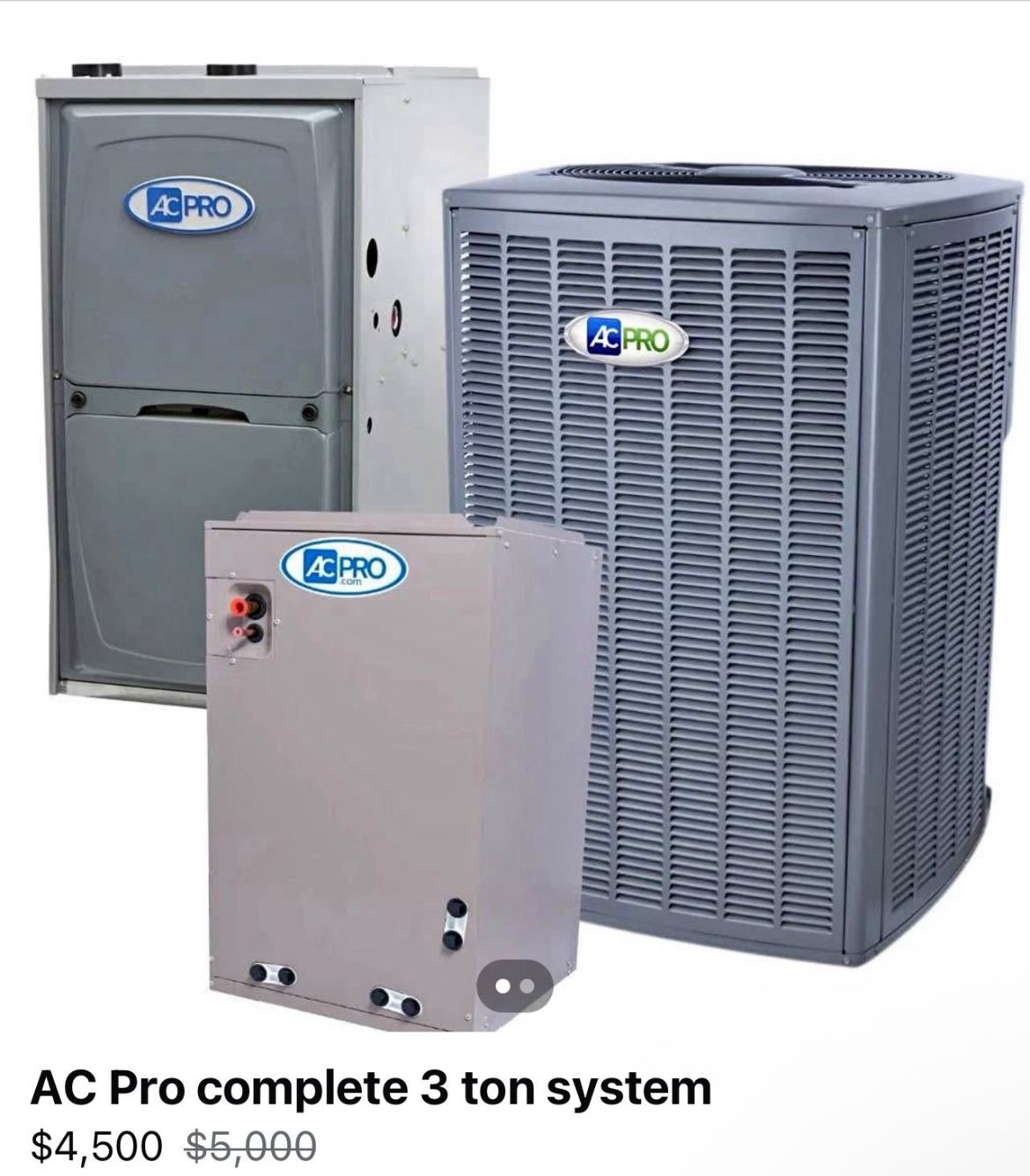 3Ton Central AC & Heating
