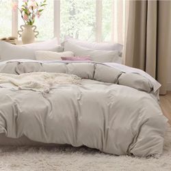 Duvet Cover Twin/Twin XL Size - 2 Pieces Prewashed Extra Soft Bedding Set, Includes 1 Twin Duvet Cover 68x90 Inches with Zipper Closure & 1 Pillow Sha