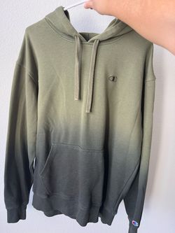 L Champion Green Ombre Hoodie