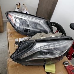 Headlights Mercedes S550 14-17 