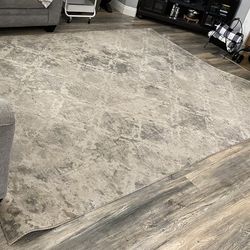 8x10 Rug Camouflage Greige Gradients