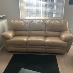 Leather Couch 