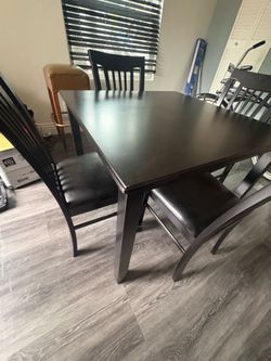 Dining Table and 4 Chairs