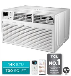 New TCL 14,000 BTU 230V Smart Through-the-Wall Air Conditioner,