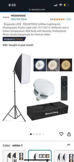 Photography Lighting Kit