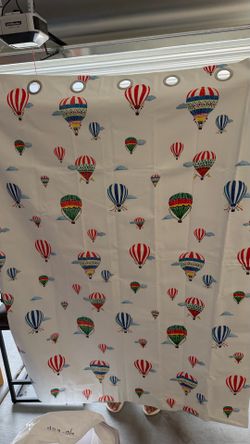 Curtains 2 Panels Hot Air Balloons Blackout