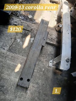 Corolla Rear Impact Bar