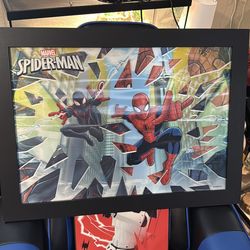 Spider man wall art