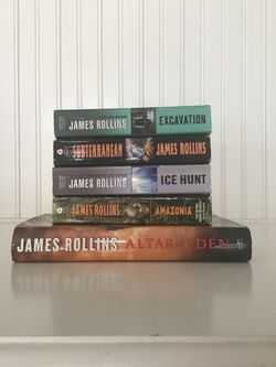 James Rollins stand alone novels x5