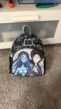 New Loungefly Exclusive Corpse Bride Valentine Glow in the Dark Mini Backpack