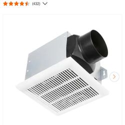 
Hampton Bay
80 CFM Ceiling Mount Roomside Installation Bathroom Exhaust Fan, ENERGY STAR