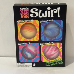 NeeDoh Teenie Swirl 4 Pack